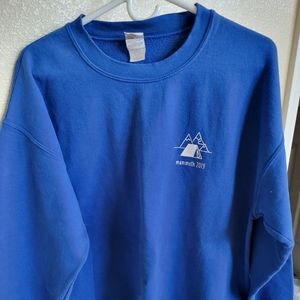 Blue Sweat Shirt - L